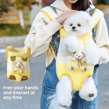 🐾 Hands-Free Pet Carrier