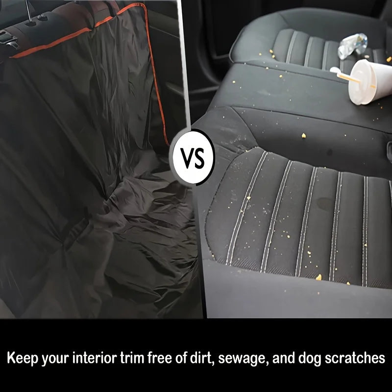 🐾 Waterproof & Scratch-Resistant Dog Car Hammock